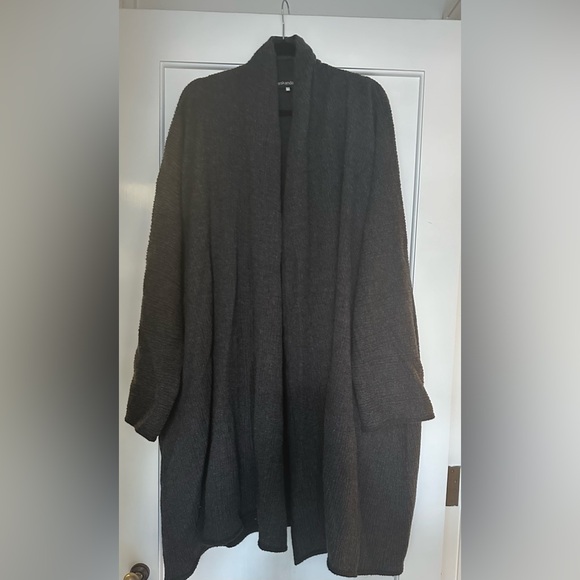 ESKANDAR cashmere and silk blend cardigan